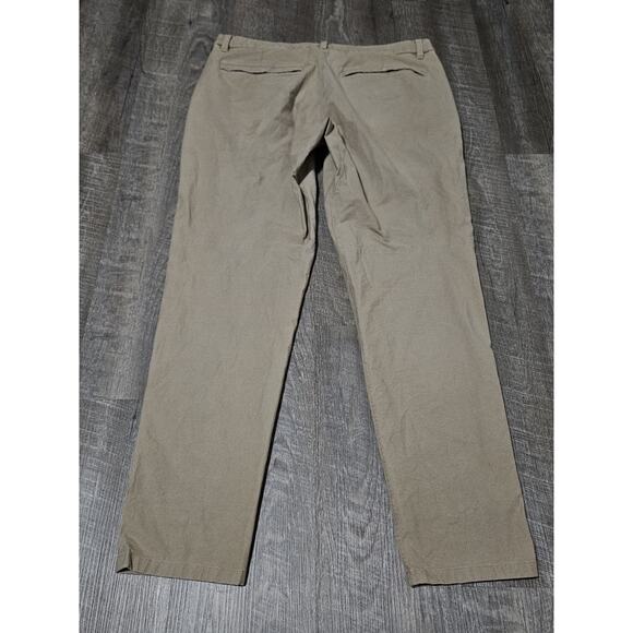 Lululemon Commission Pant Mens 36x31 Earth Dye Sand Slim Fit Chino - Picture 4 of 7